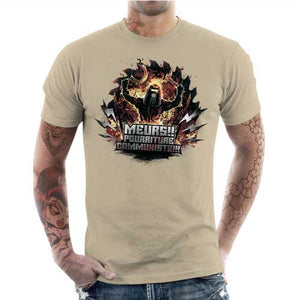 tshirt-homme-meurs-pourriture-communiste-coton-bio-beige