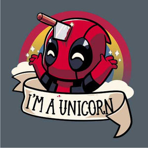 tshirt-cinema-i-am-unicorn-deadpool-coton-bio-gris-mineral
