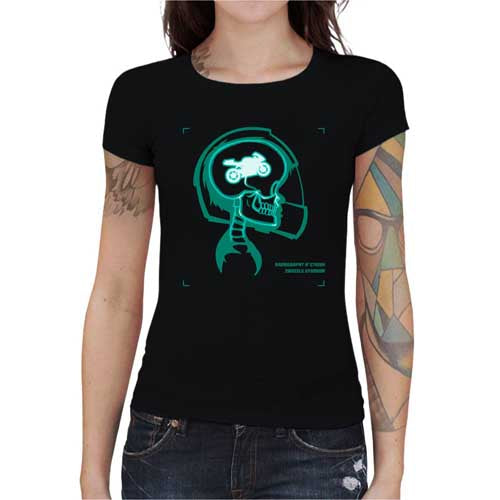 T shirt Motarde - Radio du Motard