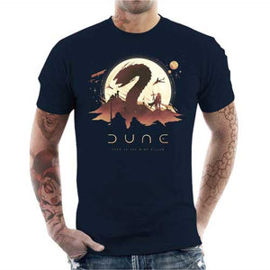 tshirt-homme-dune-ver-des-sables-paul-atreide-fremen-coton-bio-bleu-nuit