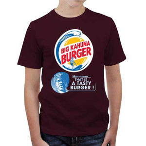 tshirt-enfant-big-kahuna-burger-coton-bio-cerise