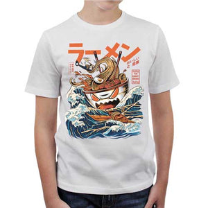 tshirt-enfant-the-great-ramen-le-bol-de-nouilles-geant-qui-va-vous-devorer-coton-bio-blanc