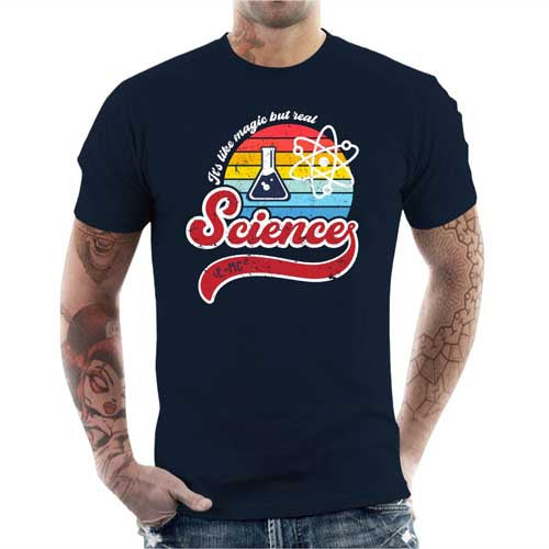 T-shirt geek homme - Like magic but real