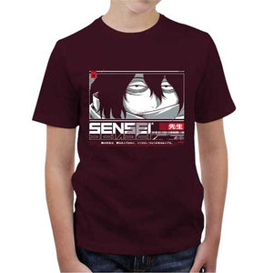 tshirt-enfant-shota-sensei-le-regard-du-maitre-coton-bio-cerise