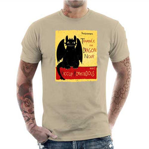 tshirt-homme-dragons-noir-coton-bio-beige