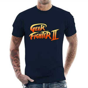tshirt-homme-geek-fighter-ii-street-fighter-2-coton-bio-bleu-nuit