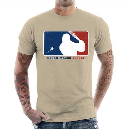 T-shirt geek homme - Negan Major League