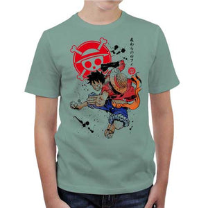 tshirt-enfant-captain-luffy-coton-bio-jade