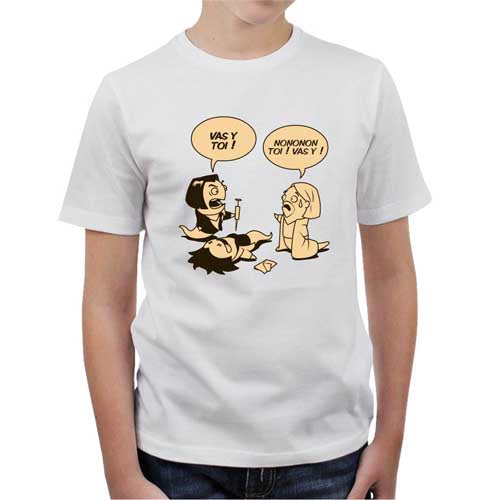 T-shirt enfant geek - Asticot Pulp