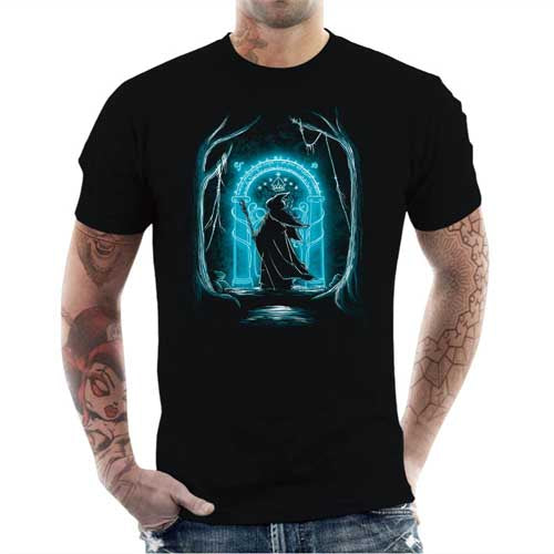 T-shirt geek homme - Speak friend