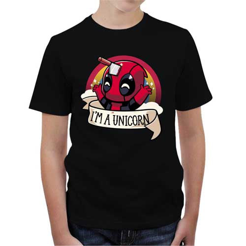 T-shirt enfant geek - I am unicorn