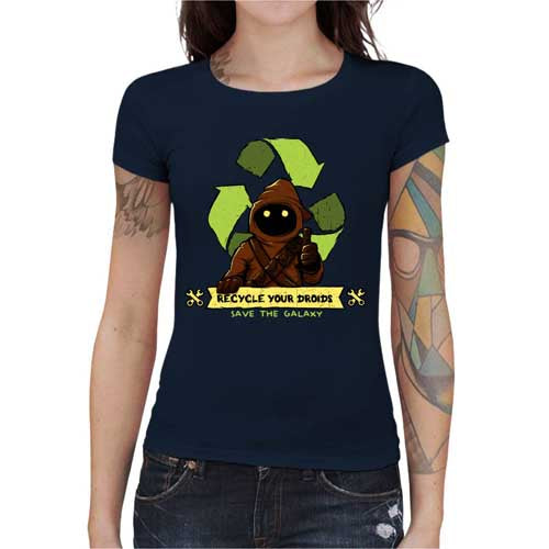 T-shirt Geekette - Save the Galaxy