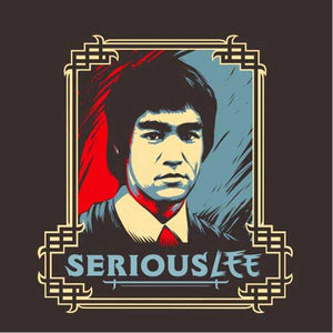 tshirt-serious-lee-coton-bio-chocolat