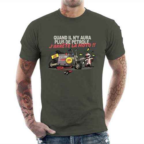 T shirt Motard homme - Electrique