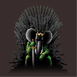 tshirt-unexpected-king-coton-bio-chocolat