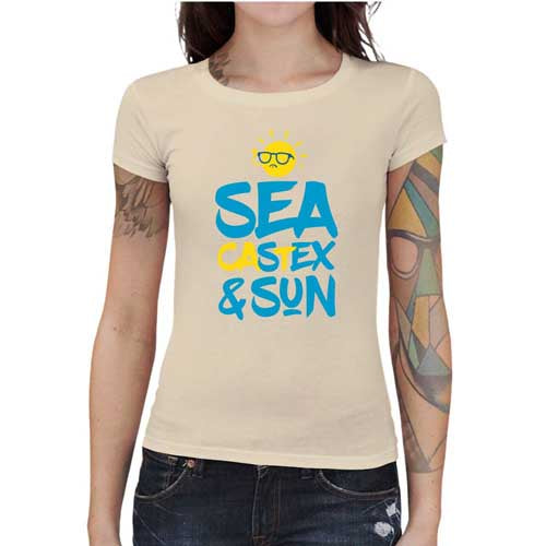 T-shirt Humour femme - Sea Castex Sun