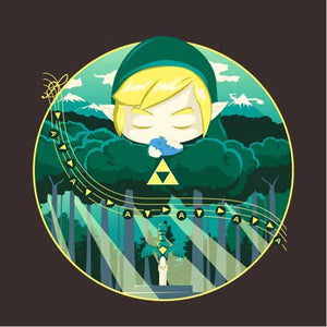 tshirt-ocarina-song-coton-bio-chocolat