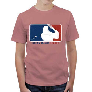 tshirt-enfant-negan-major-league-coton-bio-petal-rose
