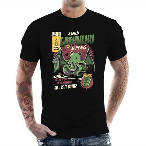 T-shirt geek homme - Cathulhu