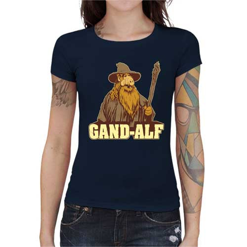 T-shirt Geekette - Gandalf Alf