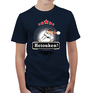 tshirt-enfant-heiouken-coton-bio-bleu-nuit