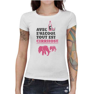 tshirt-femme-t-shirt-humour-cirrhose-coton-bio-blanc
