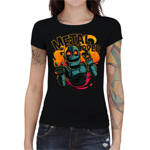 T-shirt Geekette - Giant Metal Lover