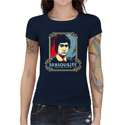 T-shirt Geekette - Serious Lee