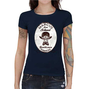 tshirt-femme-marcus-low-school-coton-bio-bleu-nuit