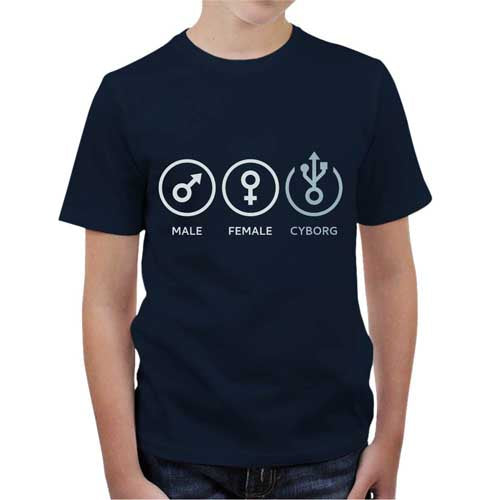 T-shirt enfant geek - Cyborg