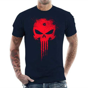tshirt-homme-punisher-coton-bio-bleu-nuit