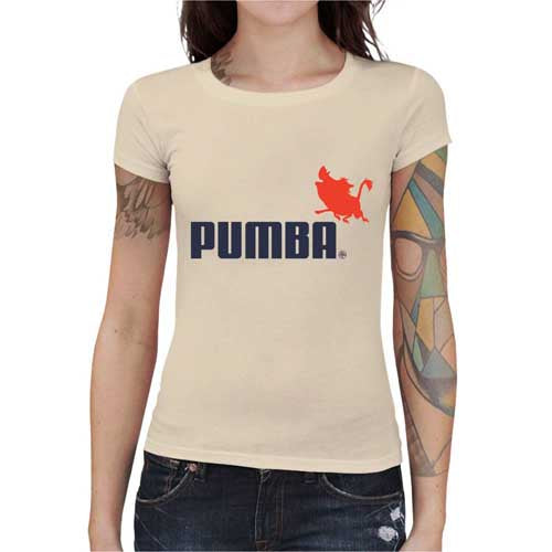 T shirt Femme Pumba Roi Lion