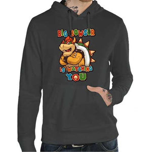 sweat-big-bowser-coton-bio-dark-grey