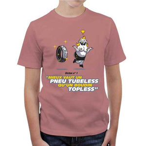 tshirt-enfant-pneu-tubeless-coton-bio-petal-rose