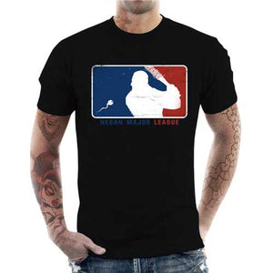 tshirt-homme-negan-major-league-coton-bio-noir