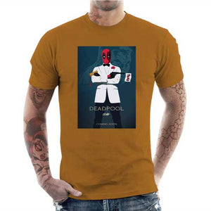 tshirt-homme-agent-pool-coton-bio-curcuma