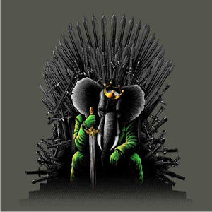 tshirt-unexpected-king-coton-bio-khaki