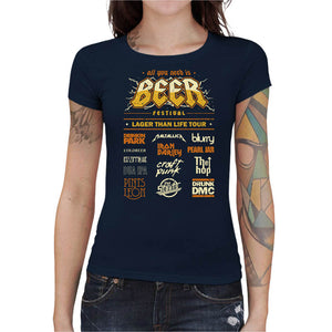 T-shirt Geekette - Beer Festival