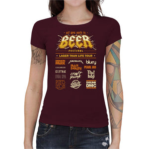 T-shirt Geekette - Beer Festival