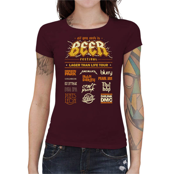 T-shirt Geekette - Beer Festival