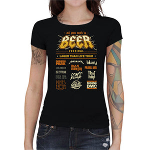 T-shirt Geekette - Beer Festival
