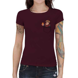 tshirt-femme-poche-tron-coton-bio-cerise