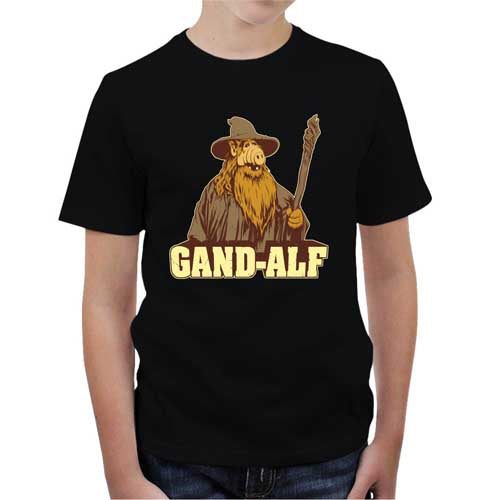 T-shirt enfant geek - Gandalf Alf