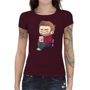 T-shirt Geekette - Vive le Lundi !