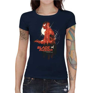 tshirt-femme-blade-runner-coton-bio-bleu-nuit