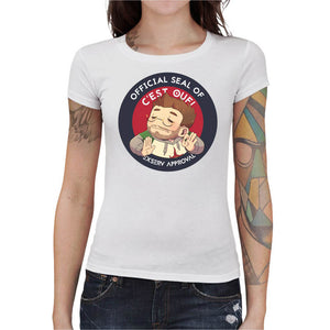 T-shirt Geekette - C'est Ouf - Chef's Kiss !