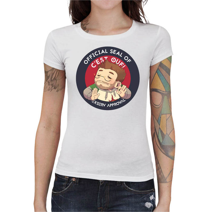 T-shirt Geekette - C'est Ouf - Chef's Kiss !