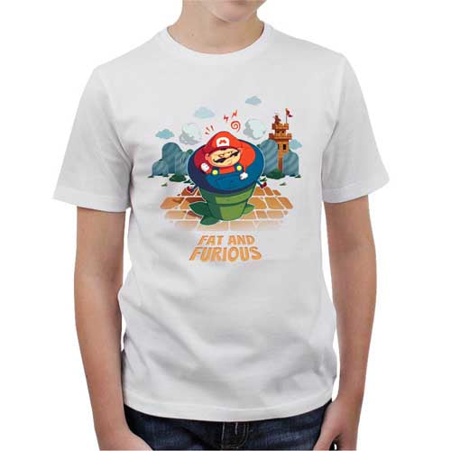 T-shirt enfant geek - Fat and Furious