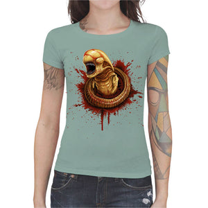 T-shirt Geekette - Chestburster