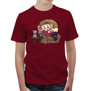 T-shirt Enfant Geek - Chill